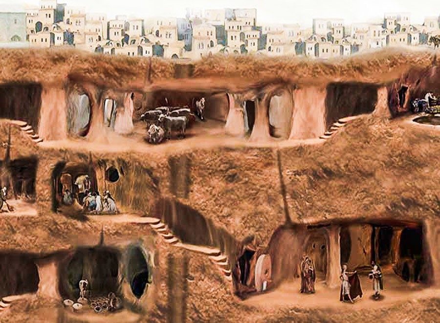 Derinkuyu Underground City In Cappadocia, Turkey: Visitors Guide