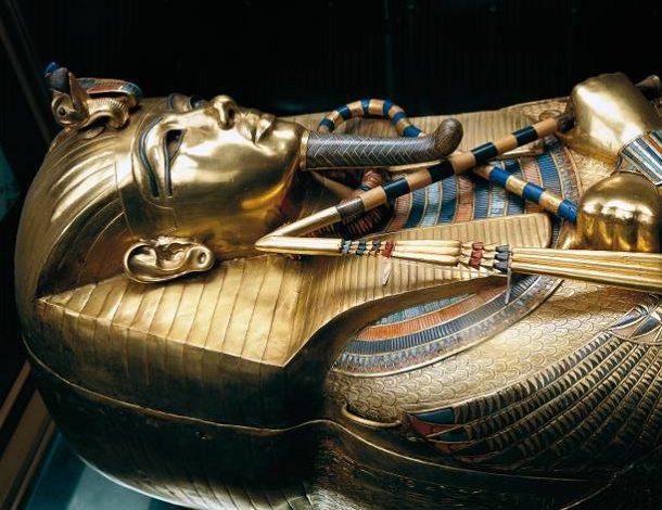 Innermost Gold Coffin of Tutankhamun - Egypt Museum