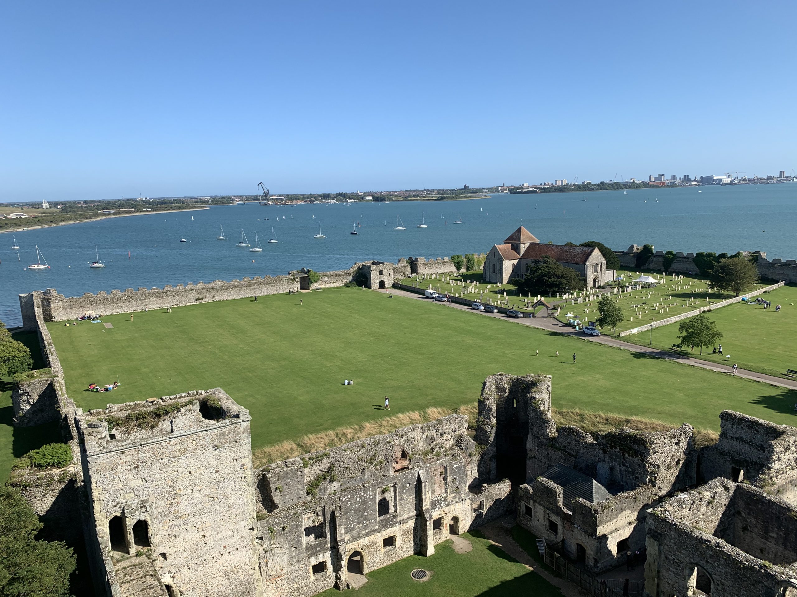 Portchester (Portus Adurni) Roman Fort - Roman Britain