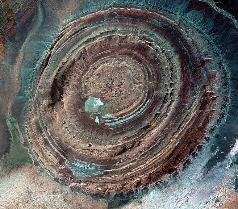 Eye Of The Sahara or Richat Structure » Geology Science