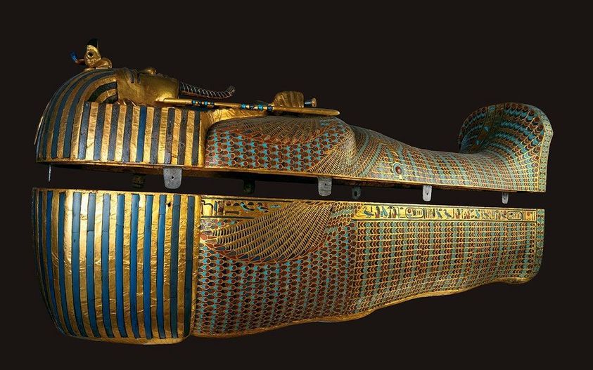 Outermost Coffin of Tutankhamun - Egypt Museum