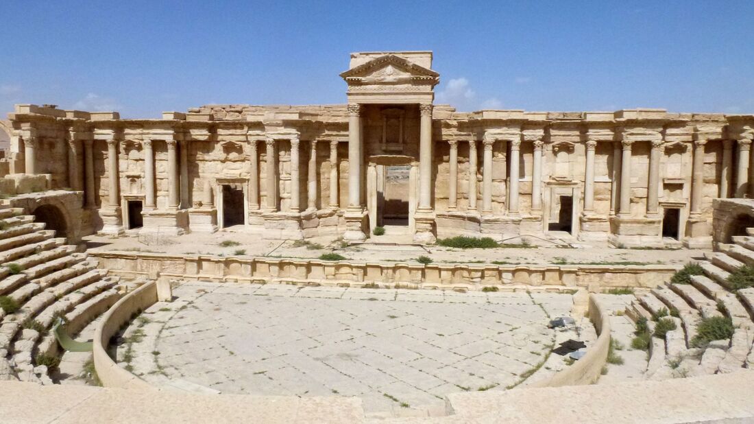 ISIS Pulls Out Of Palmyra, Leaves Destruction In Its Wake : The Two-Way : NPR