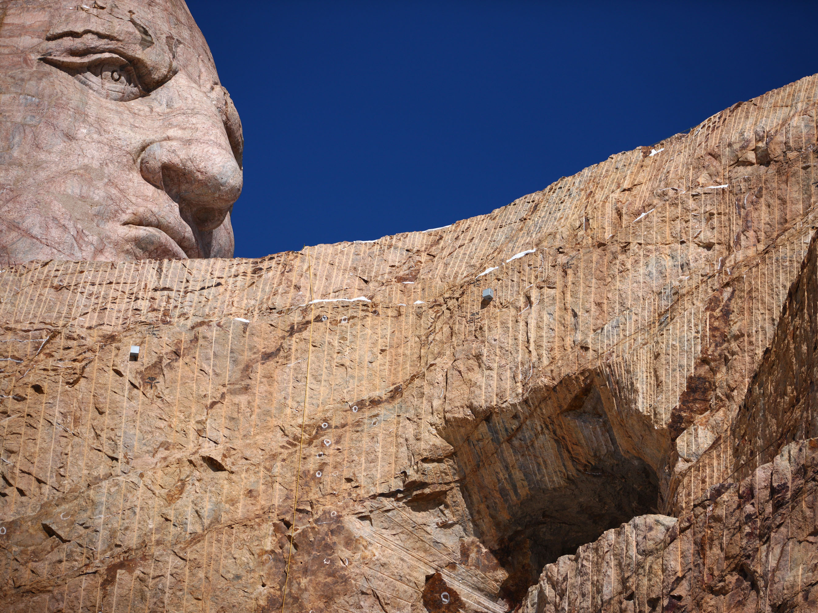 The Slow Carving Of The Crazy Horse Monument : NPR