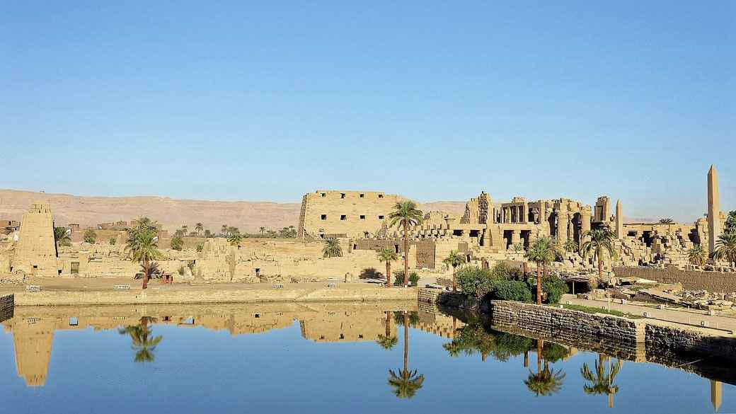 Karnak Temple Complex, The Holy Lake - Luxor, Egypt