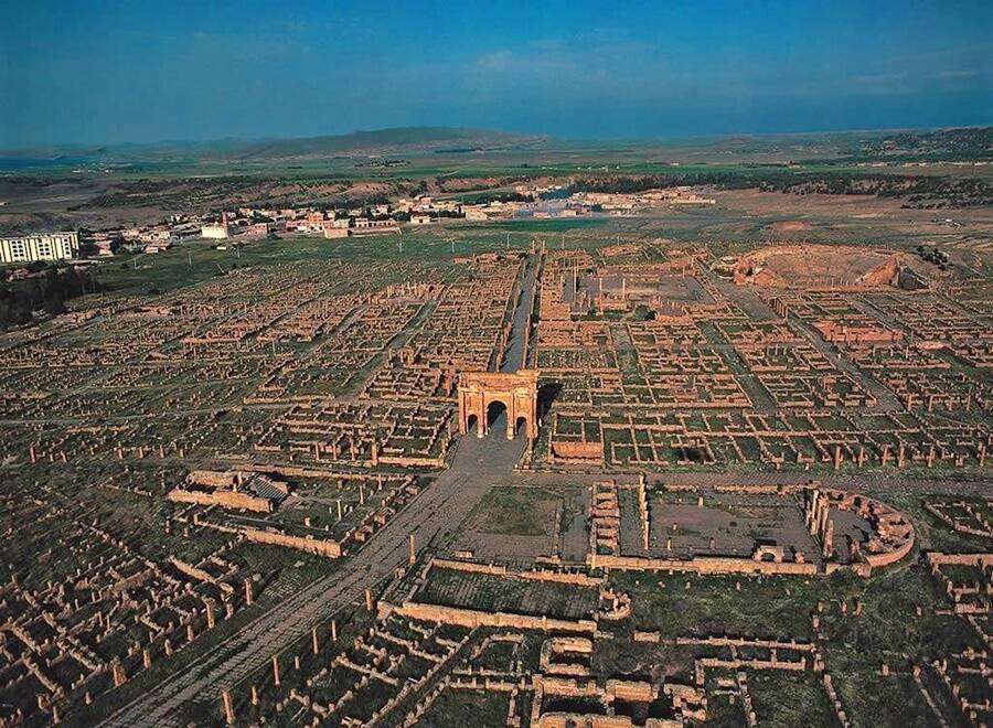 Inside Timgad, Algeria's Perfectly Preserved Roman Ruins