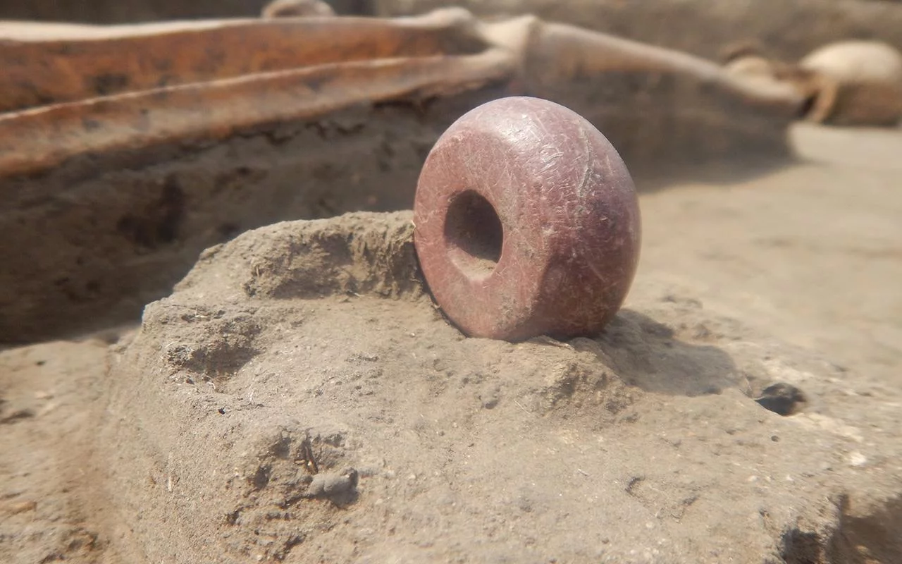 1,000-year-old cemetery with dead wearing elaborate neck rings and buckets  on their feet unearthed in Ukraine | Archaeology News Online Magazine