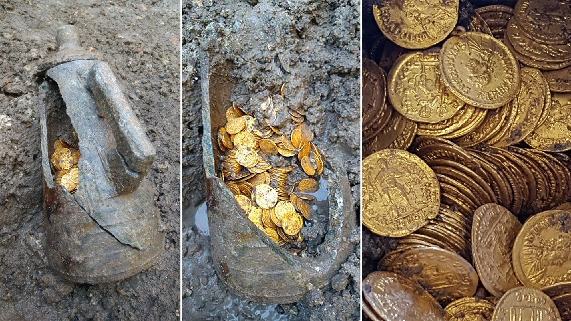 Hundreds of Roman gold coins found in basement of old theater | CNN