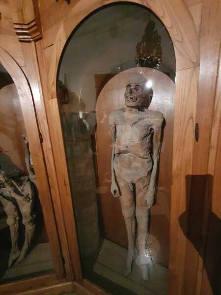 The unique Church of Mummies in Urbania - Ecco Le Marche