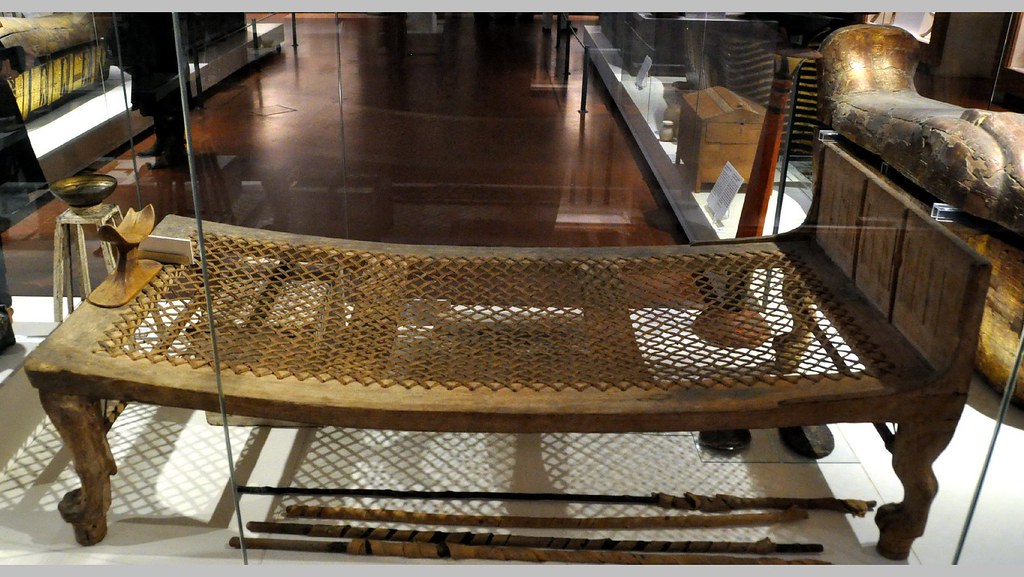 2010_1105_174054AA EGYPTIAN MUSEUM TURIN- KHA | Bed of Kha. … | Flickr