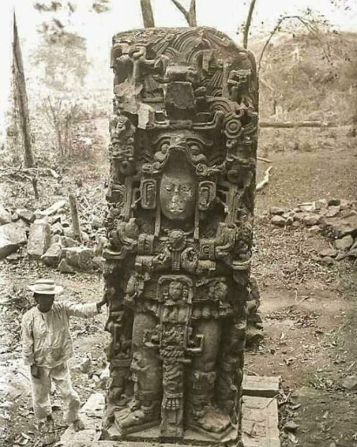 Echoes of Glory: The 1885 Photograph of a Lost Maya Masterpiece