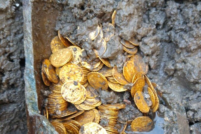 Hidden Treasure: Over 300 Ancient Roman Coins Unearthed Beneath Italian Theater