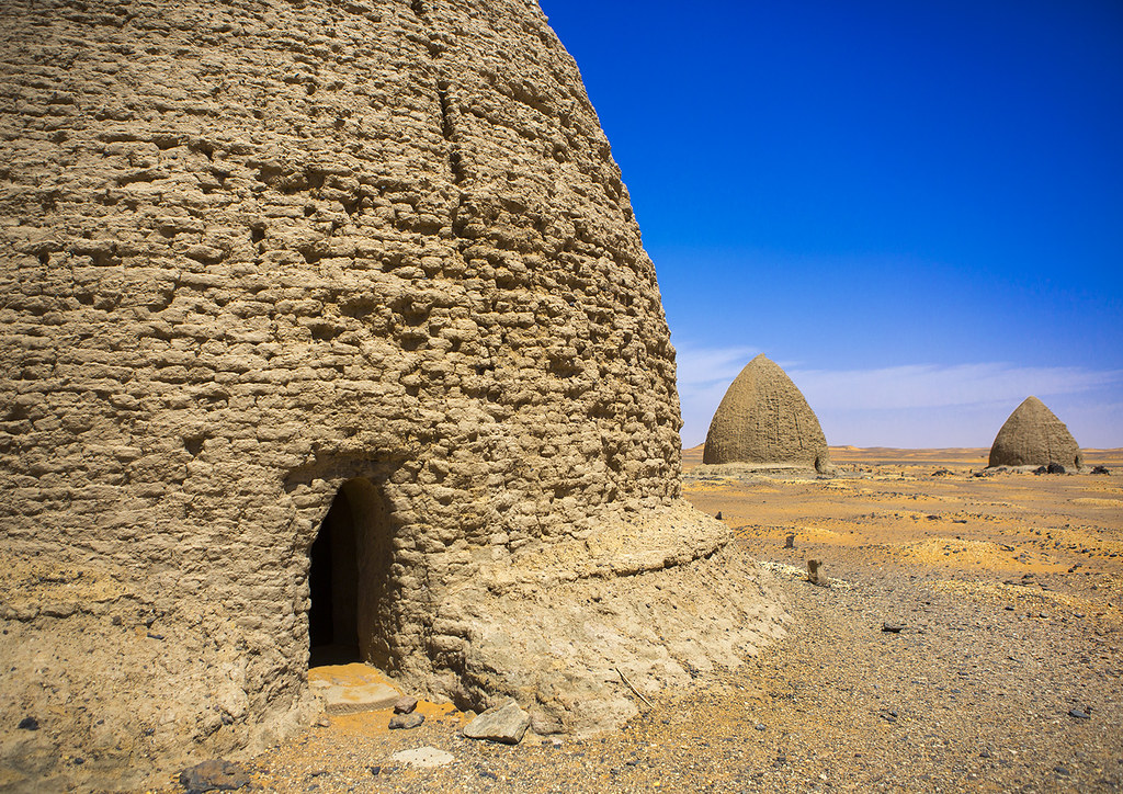 Beehive Tombs, Old Dongola, Sudan | © Eric Lafforgue www.eri… | Flickr