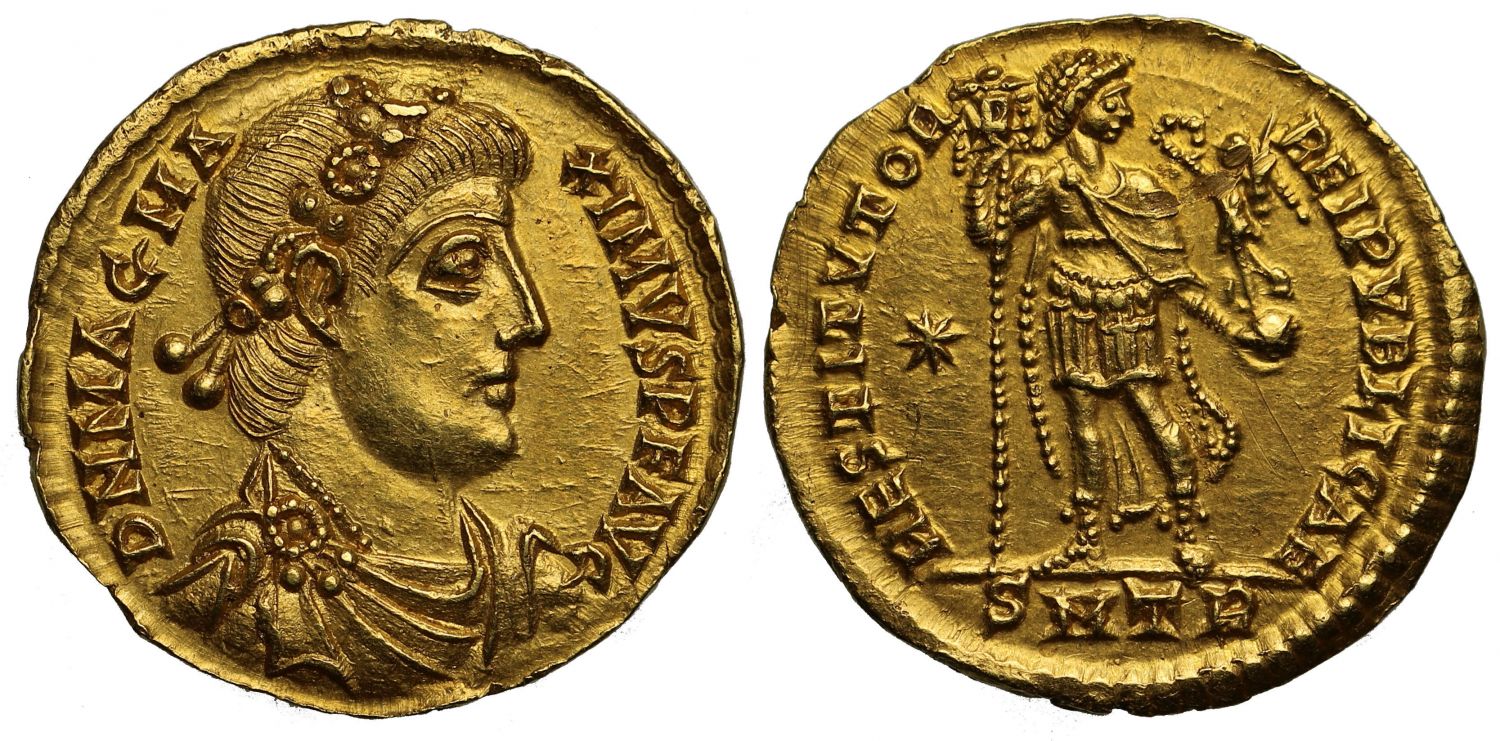 Magnus Maximus, Gold Solidus