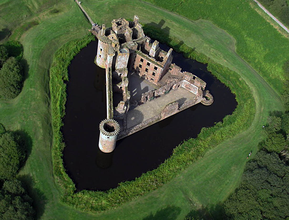 Caerlaverock Castle: A Triangular Fortress of Scotland’s Turbulent Legacy