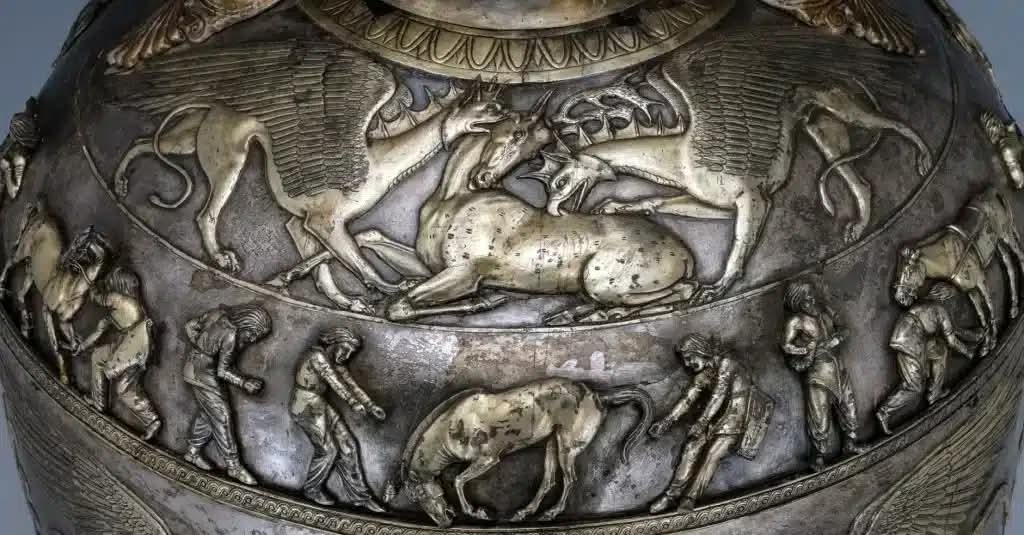 The Renowned Scythian Silver Amphora from the Chertomlyk Royal Kurgan