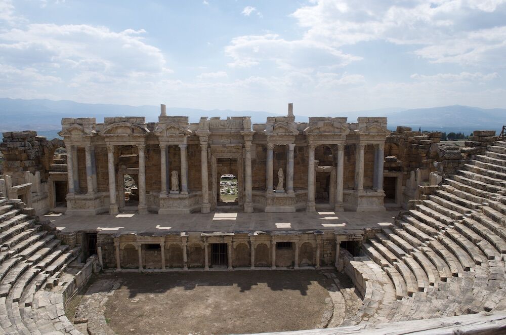 Roman Theater, Pamukkale, Turkey