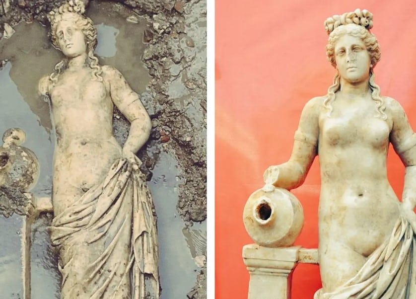 Statue of Greek Goddess Aphrodite Uncovered in Turkey - GreekReporter.com