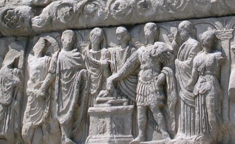 Arch of Galerius, Thessaloniki (298-299 CE) | Judaism and Rome