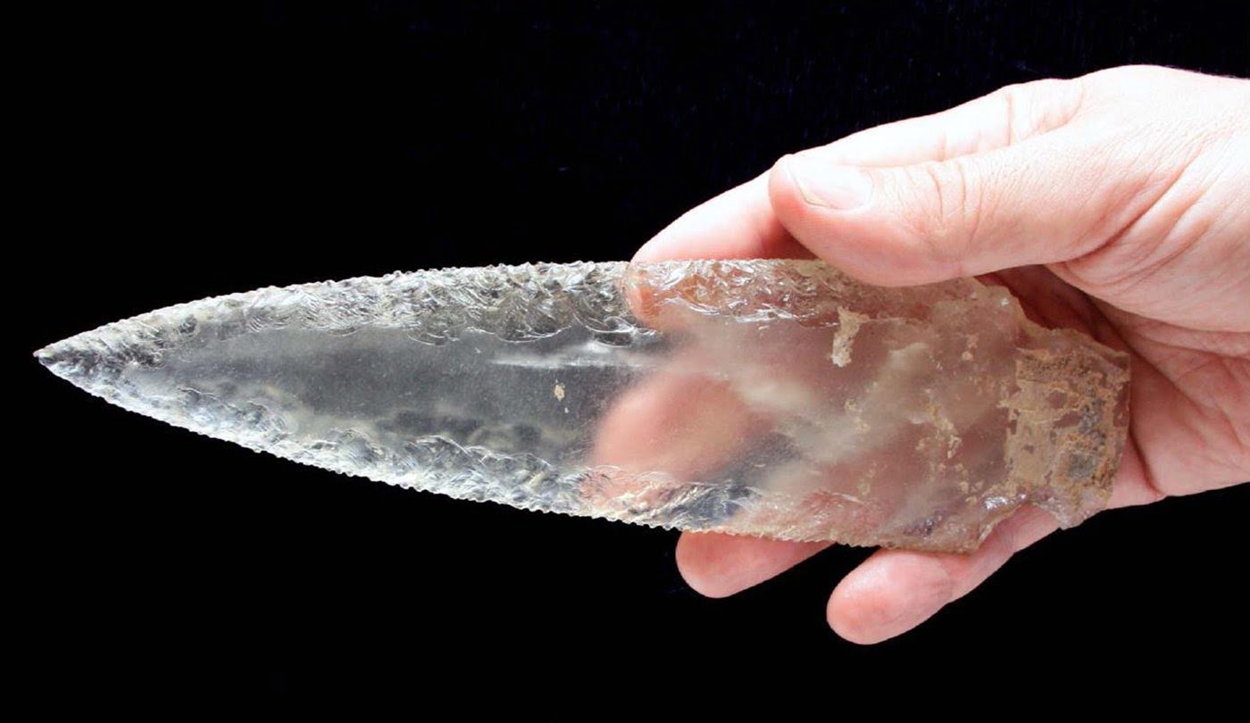 Incredibly Crafted 5,000-Year-Old Crystal Dagger Discovered in Spain