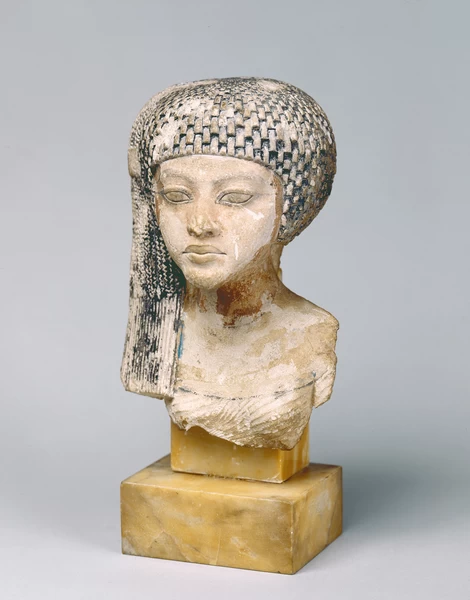 Head of Amarna Princess, c. 1353-37 BC (limestone)