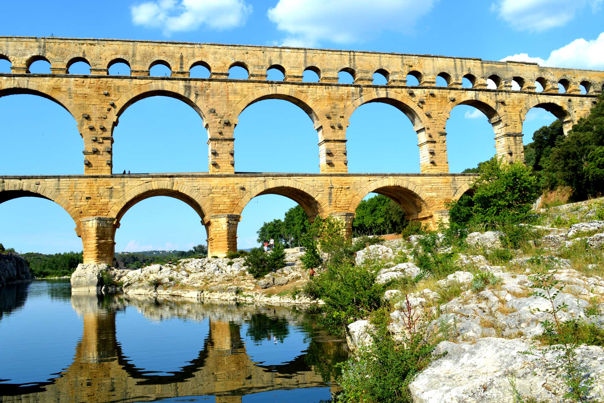 Pont du Gard - Steve And Carole In Vence