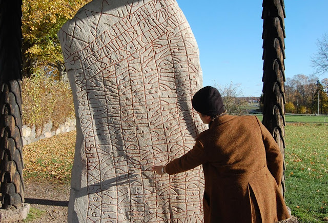 Viking Archaeology Blog: New Interpretation Of The Rok Runestone  Inscription Changes View Of Viking Age