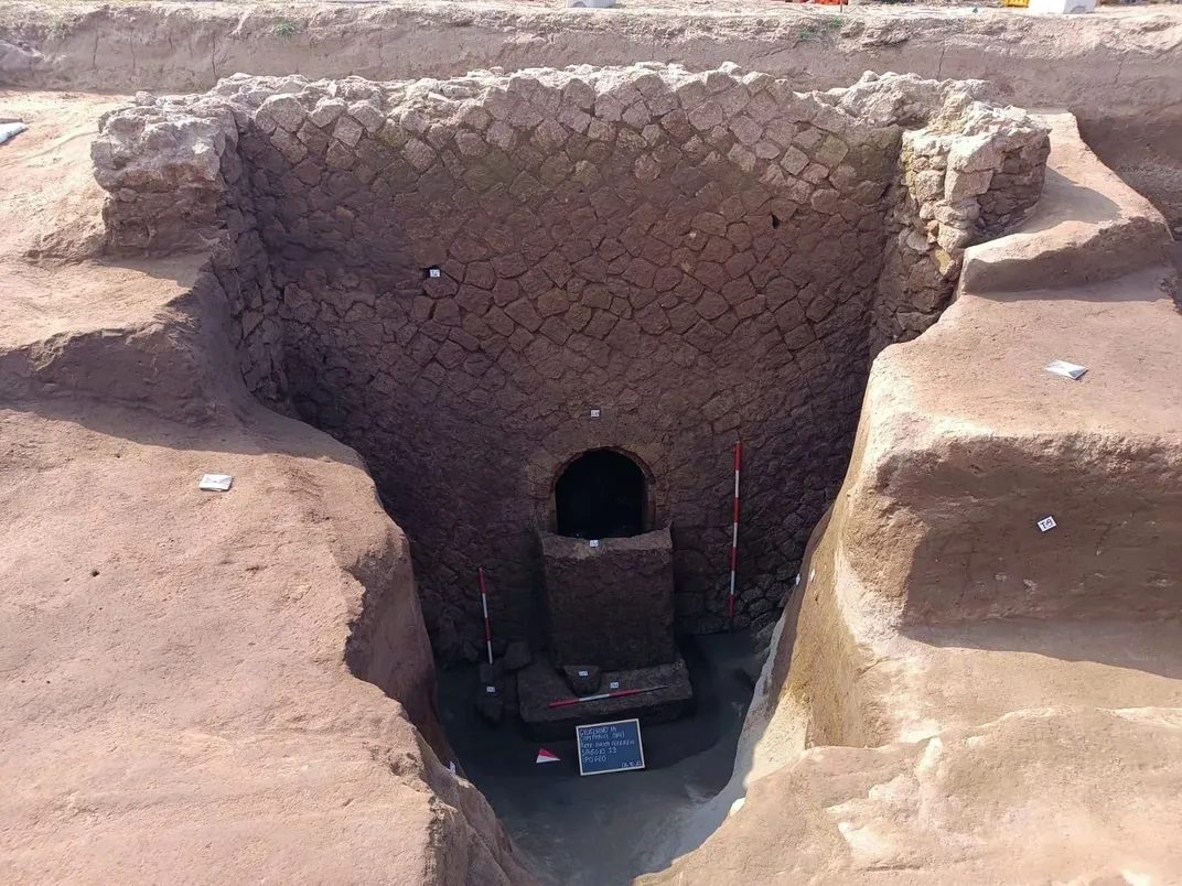 Archaeologists Crack Open a 2,000-Year-Old Coffin in Italy's 'Tomb of Cerberus' | Smithsonian