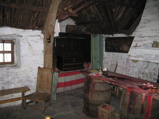 Old Leanach Cottage on Culloden Battlefield in Scotland is Believed to be The Only Remaining Building From the Battle in 1746 - Walls with Stories