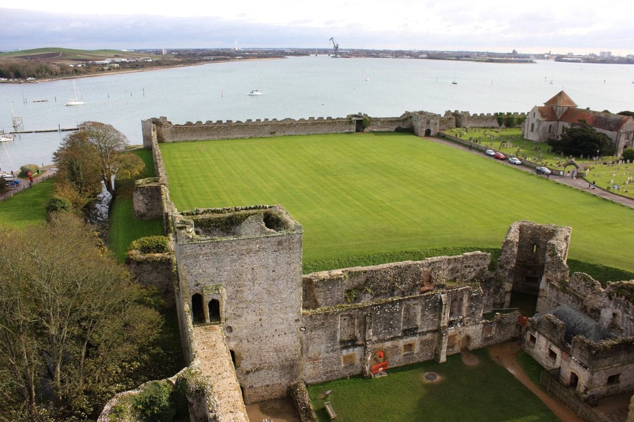 Portchester Castle – The Roman Saxon Shore Fort