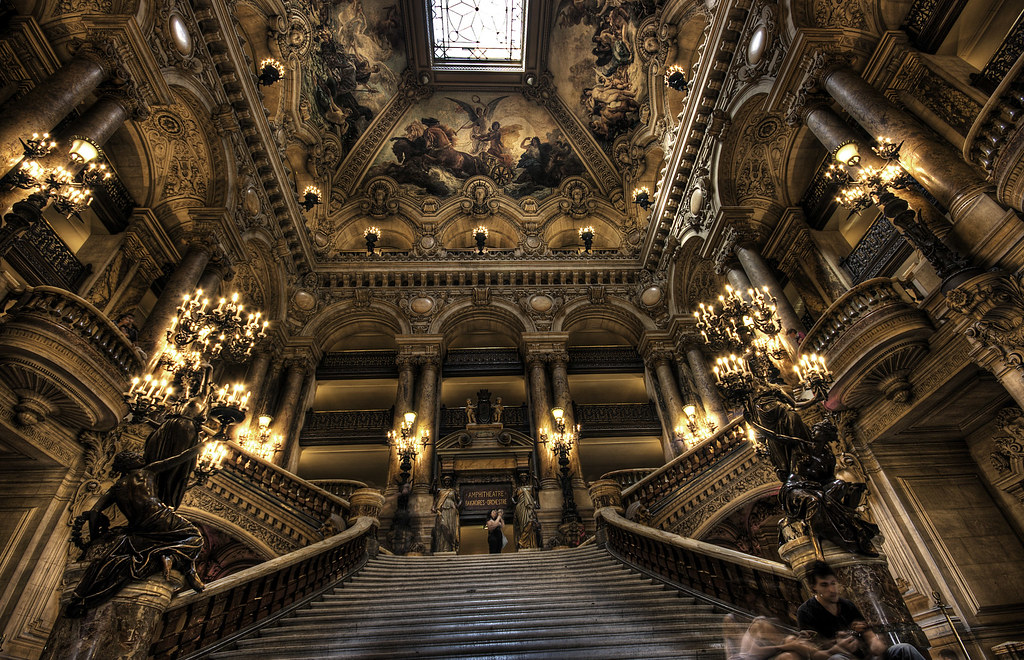 The Grand Staircase at Palais Garnier | Paris Opera. Paris, … | Flickr