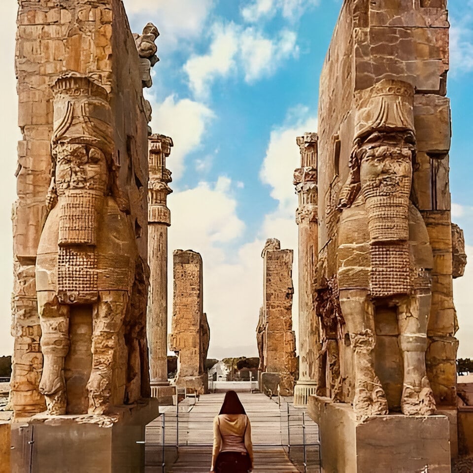 Discovering the Gate of All Nations, Persepolis