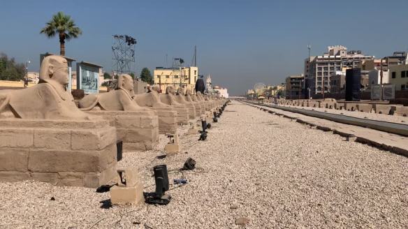 A walk along the Avenue of Sphinxes | Fiona Deal