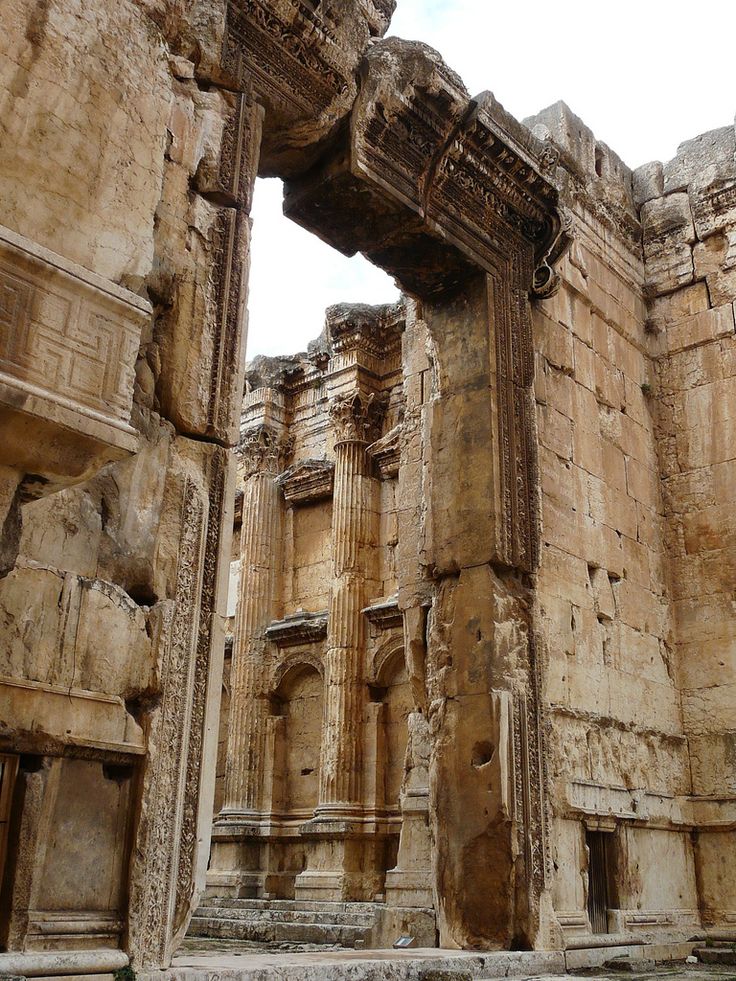 The Grand Gateway to the Temple of Jupiter in Lebanon: A Testament to Roman Grandeur