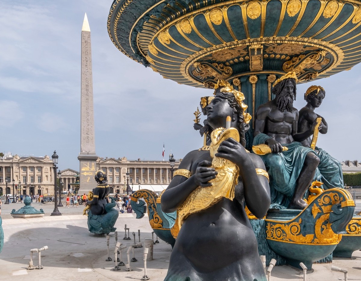 Paris 2024 : Les fontaines de la Place de la Concorde retrouvent leur éclat  – Sport & Société