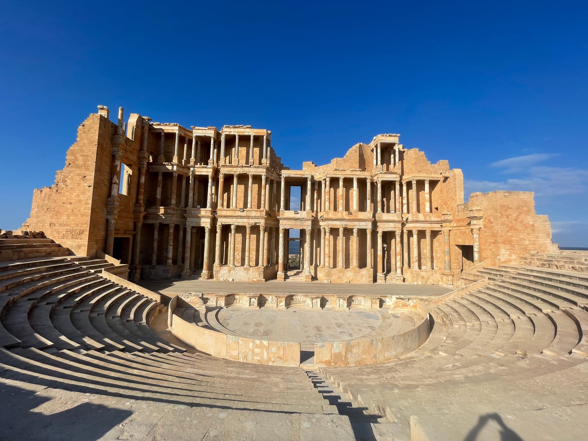 Get Lost in Sabratha's Theatre