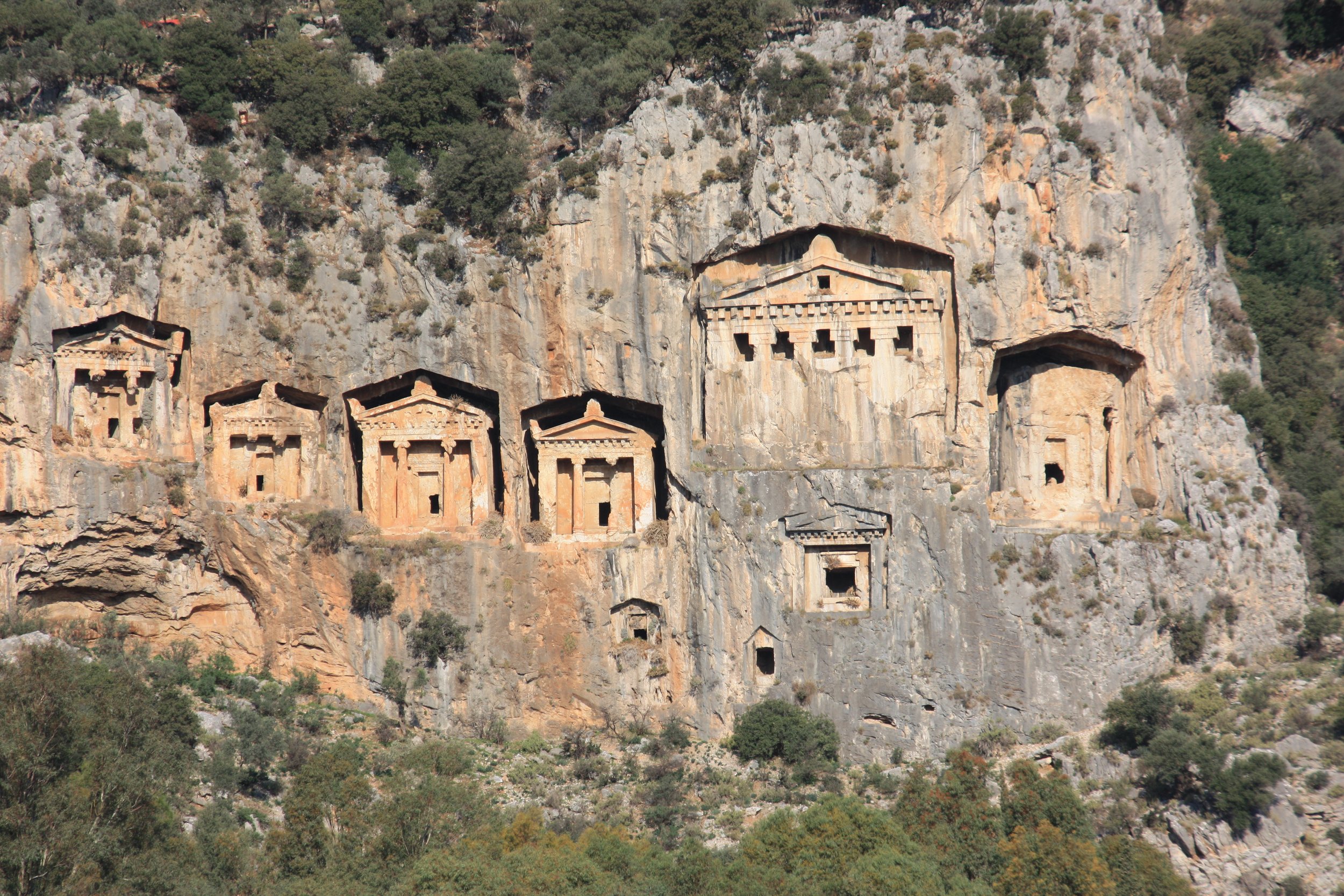 The Spectacular Lycian Rock-Hewn Tombs: A Testament to Unique Architecture