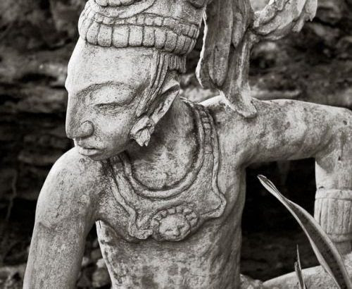 The Majestic Mayan Warrior: A Testament to Artistry and Power