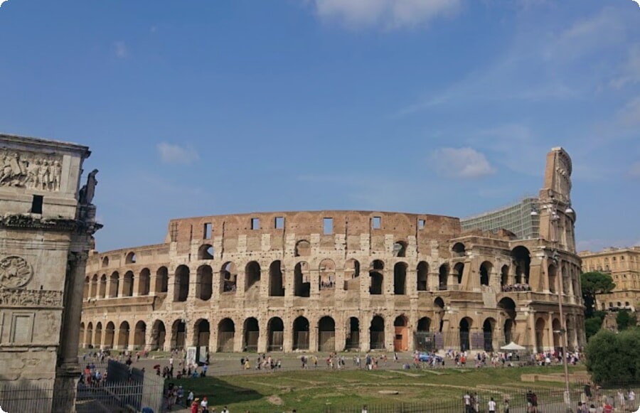 Colosseum is an architectural marvel