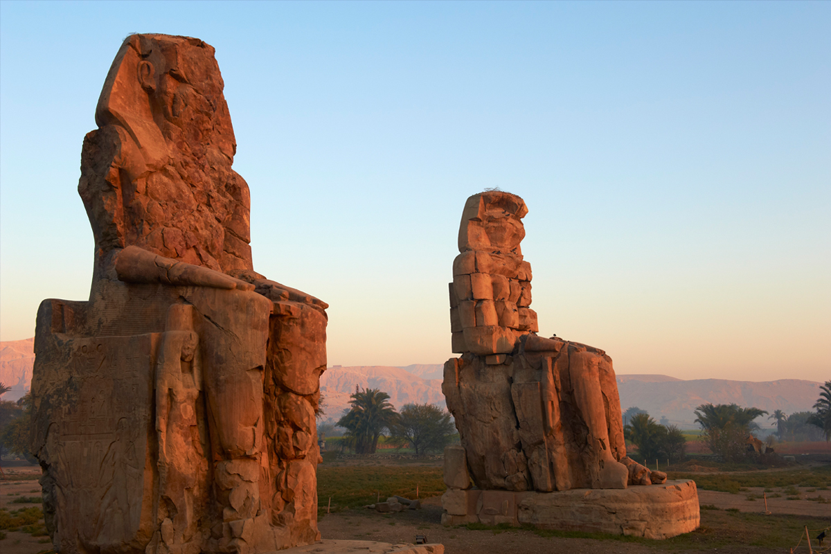 Did the Colossi of Memnon used to sing at sunrise? | HowStuffWorks