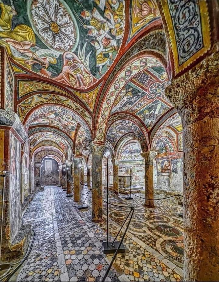 The Crypt of San Magno, located in Anagni, Italy. 😍 - Wonders of the Past 🏺✨ - Quora