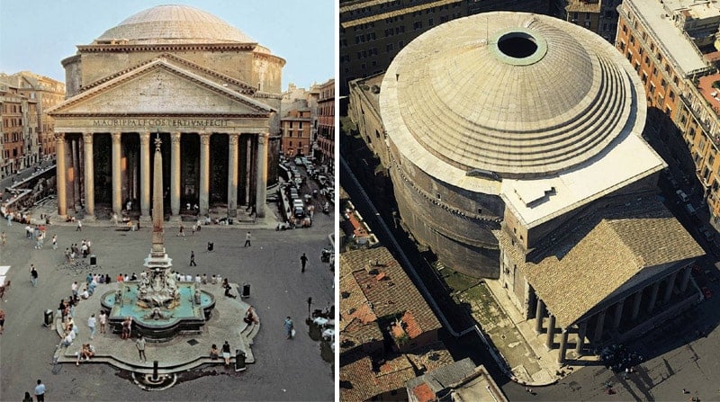 Did you know? The Pantheon is the largest hemispherical dome ever built in unreinforced concrete - Italy Rome Tour