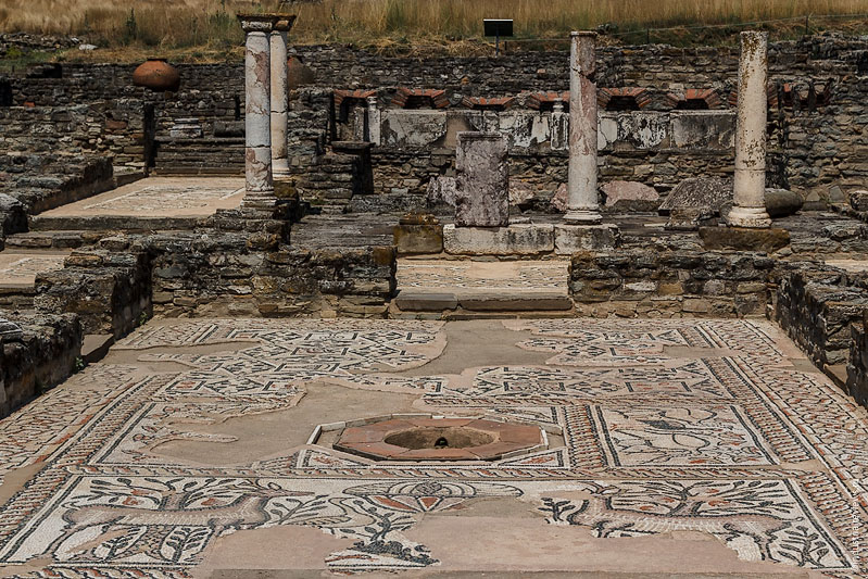 Mosaics Garden in Stobi - Dobredojde Macedonia Welcome Centre