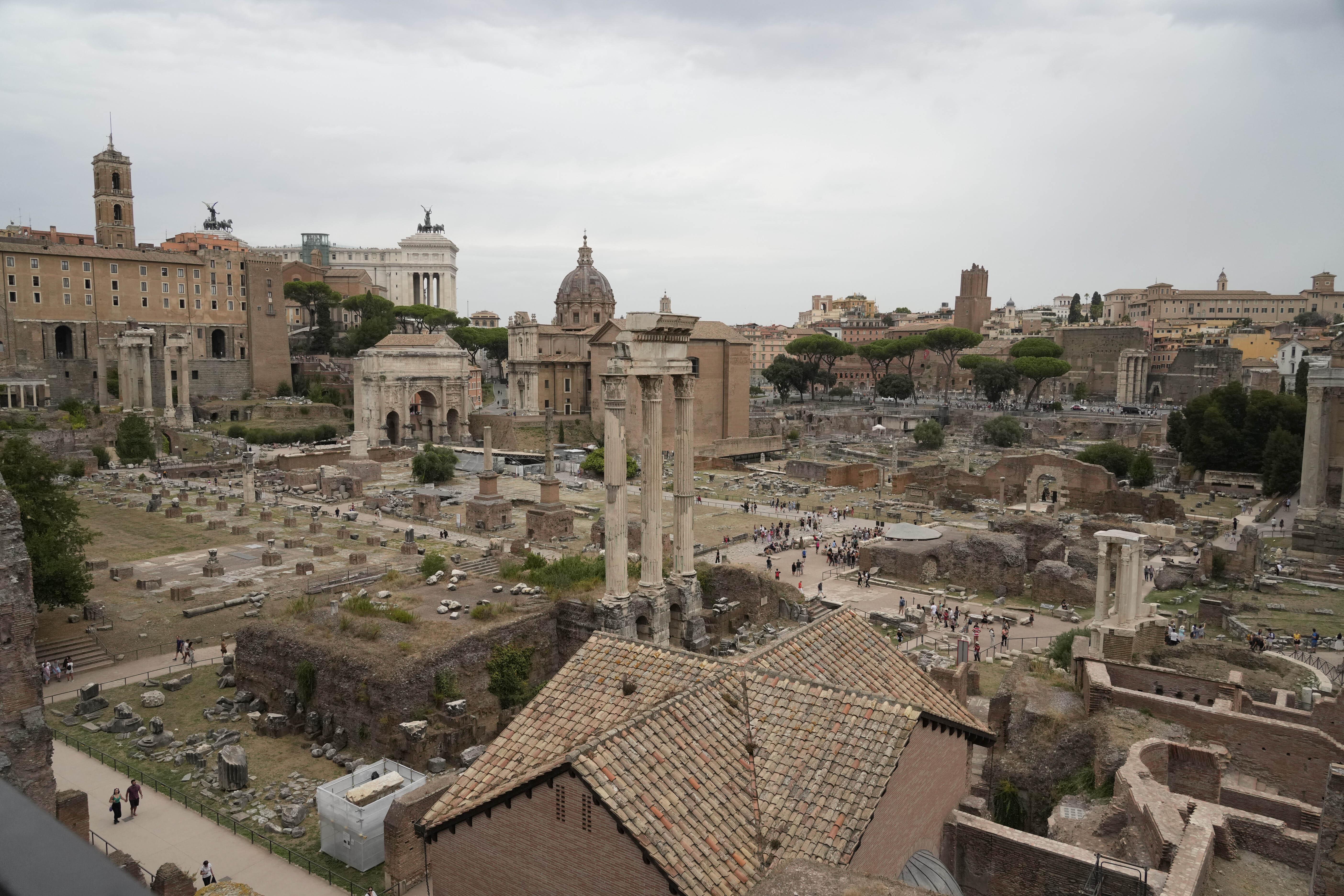 Domus Tiberiana: Rome's first great imperial palace reopens after half a century