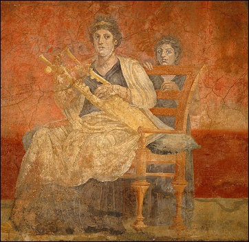 Pompeii Fresco: Music, Art, and Life in Ancient Rome