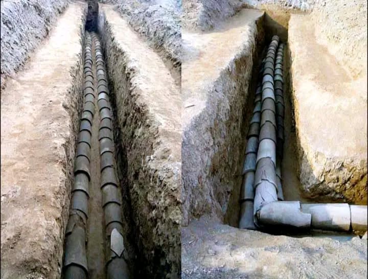 The 4,200-Year-Old Ceramic Drainage System Unearthed in China: An Ancient Engineering Marvel