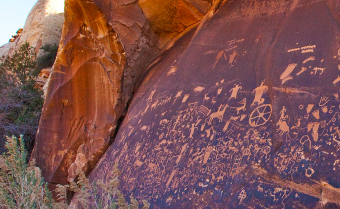 Newspaper Rock: Ancient Messages Etched in Stone