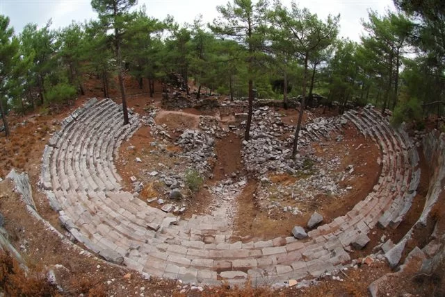 Ancient Cadianda - A mountain top city near Fethiye