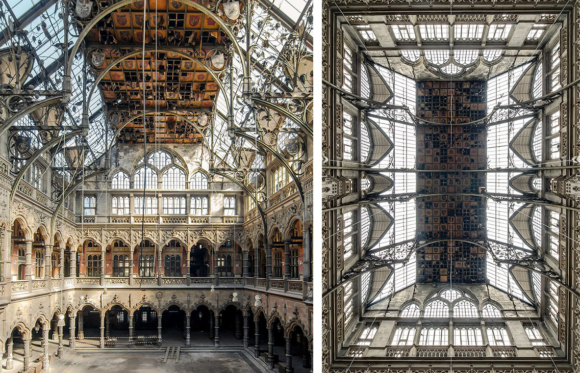 The Abandoned Neo-Gothic Chambre du Commerce: A Glimpse Into Antwerp’s Commercial Past