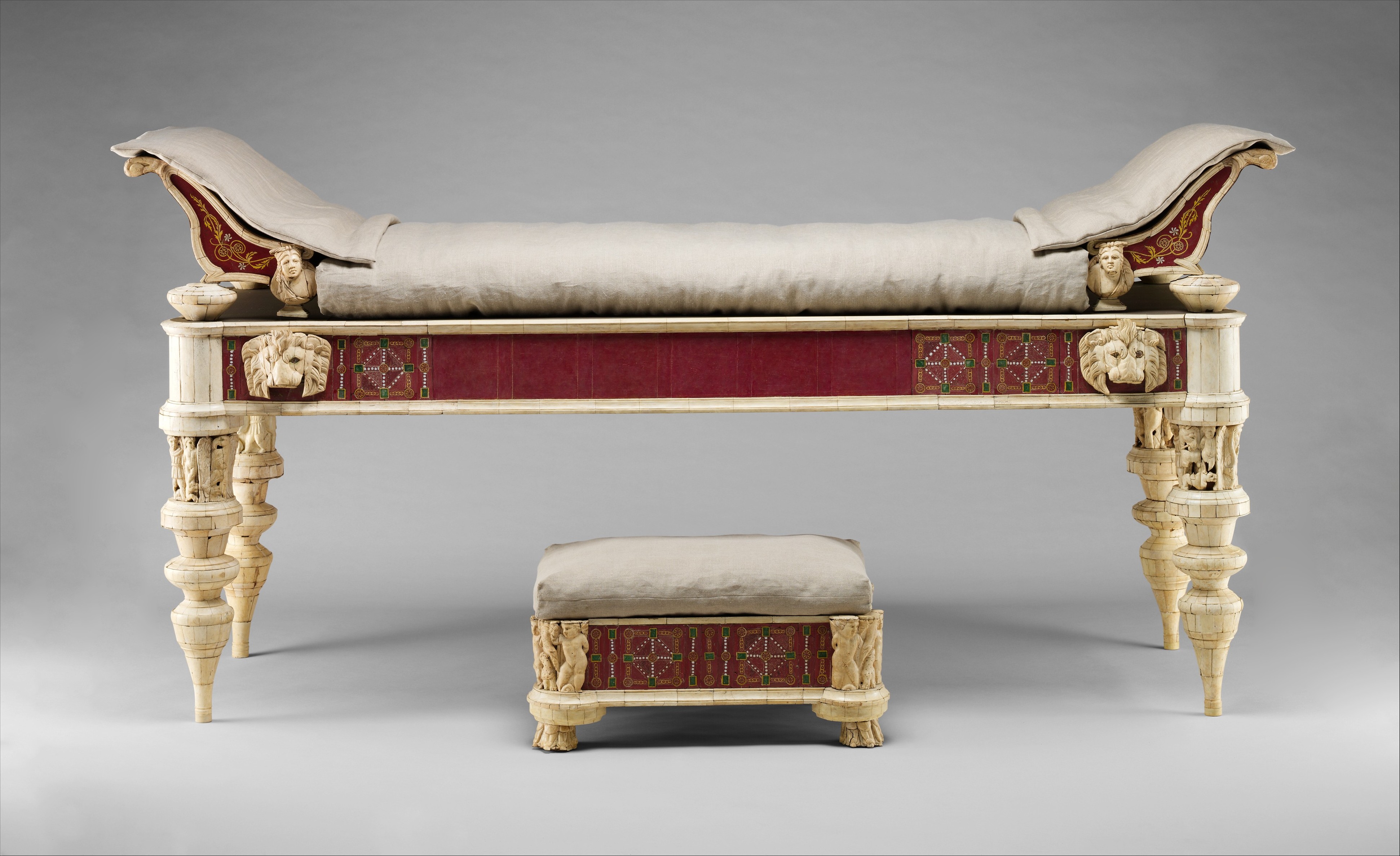 Roman Elegance: The Couch and Footstool from the Villa of Lucius Verus