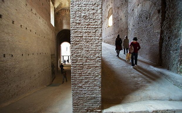 Ramp at Forum Romanum has been reconstructed « IMPERIUM ROMANUM